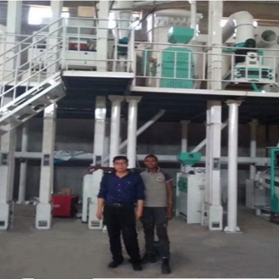 20T Lentil Peeling and Splitting Production Line Delivered to Ethiopia